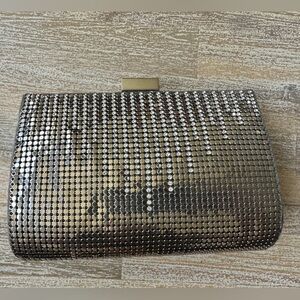 Whiting & Davis Silver Mesh Clutch